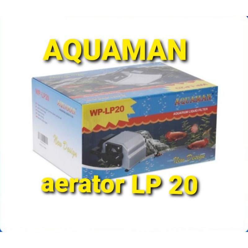 Aquaman LP20 aerator belower aquarium kolam ikan hias