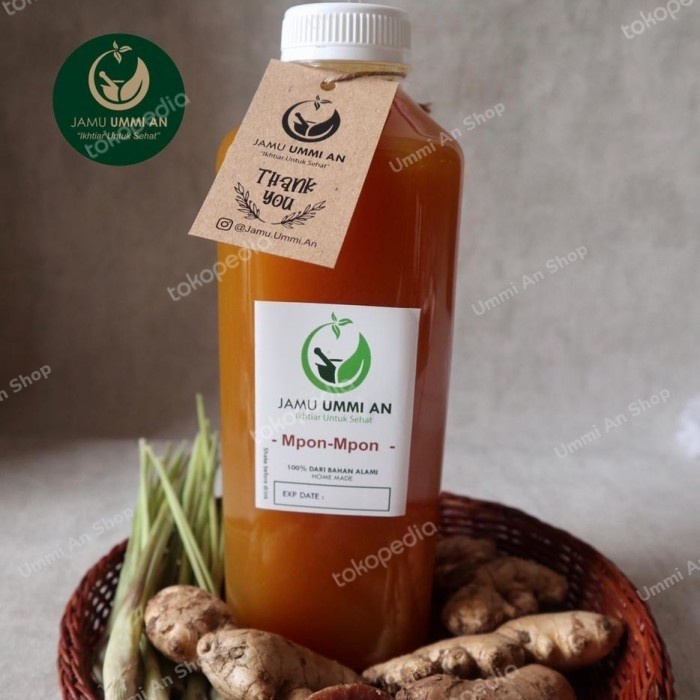 

Jamu Mpon-mpon 1000ml/Empon-empon/Jamu/Jamu Empon-empon ,