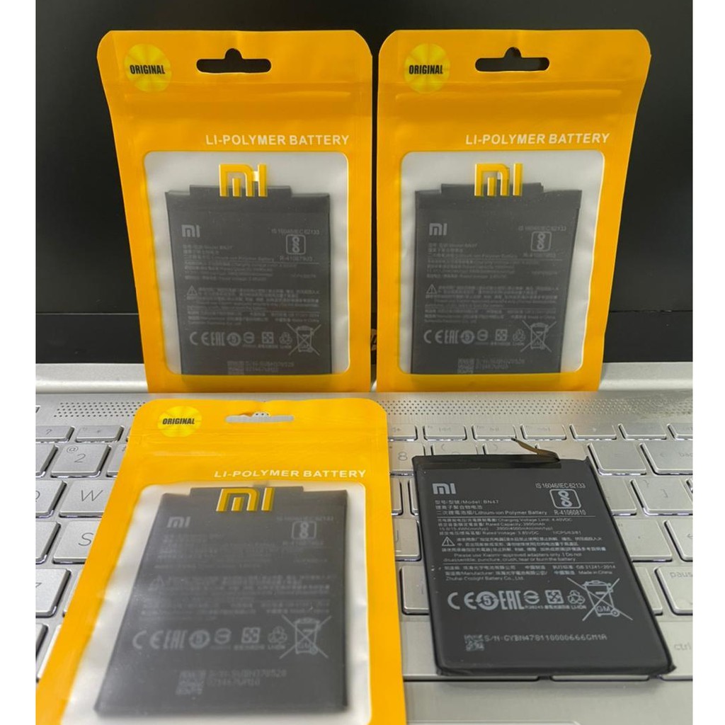 Battery  Baterai Xiaomi Tipe Lengkap! Original 99% Packing Plastik Clip