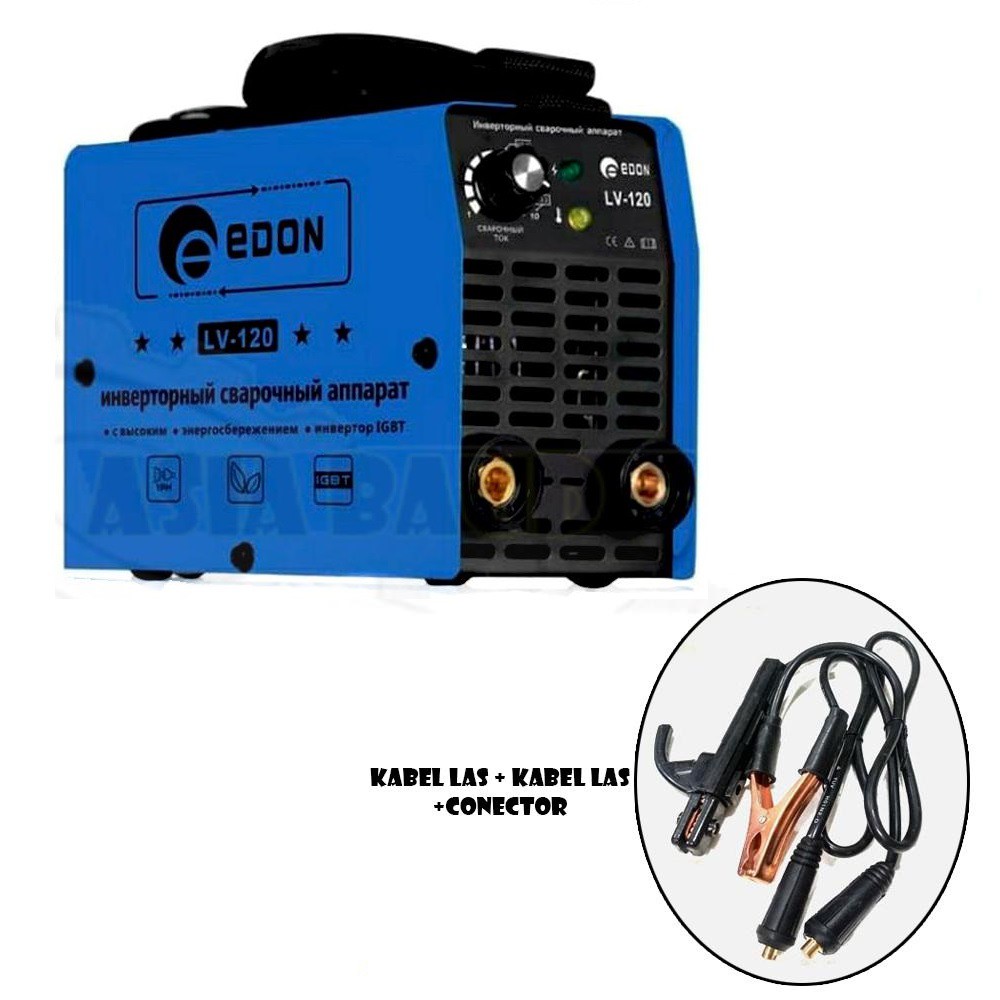  Mesin Las Listrik EDON  BIRU LV 120 450 Watt by Redbo Travo 