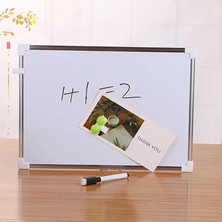 

Papan Tulis Double Side Magnetic Whiteboard + Board Pen Magnets Buttons