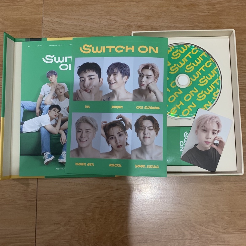 [BOOKED] Album Astro Switch On Official Off Ver. (PC Eunwoo)