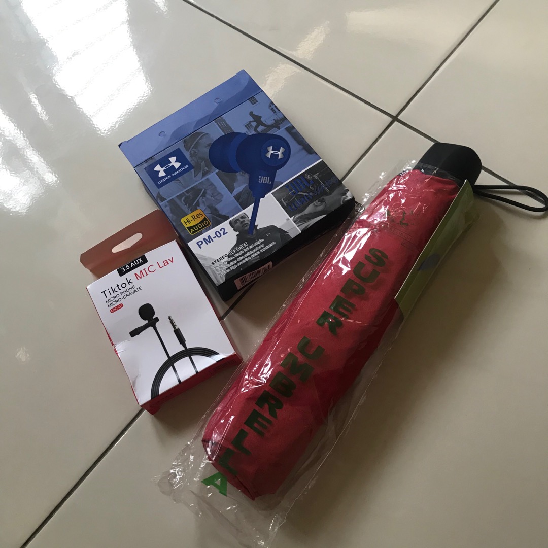 Payung Magic Umbrella 3d / Payung Hujan Motif Bunga