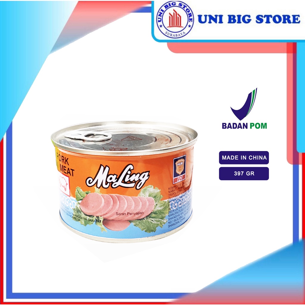 

Ham MALING TTS 397 gr - Pork Babi Ham UJANRUK UJANROU