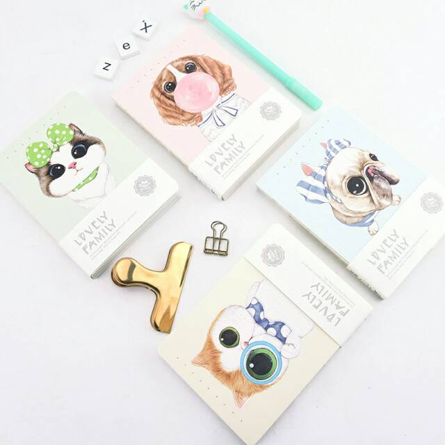 

Lovely Family Mixed Notebook A6