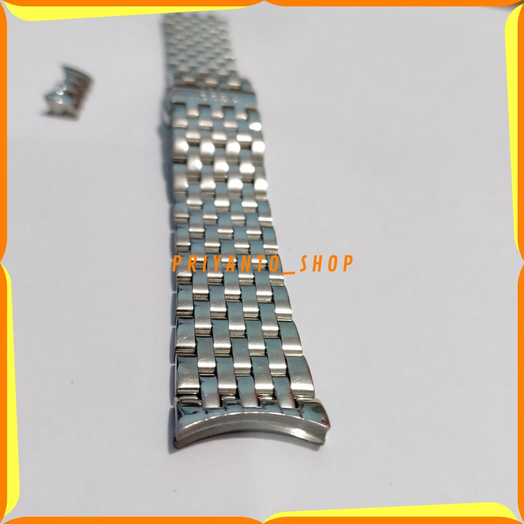 Tali Jam Tangan Strap Rantai Tiss0t 20mm T063 Curved Stainless steel Terbaikk