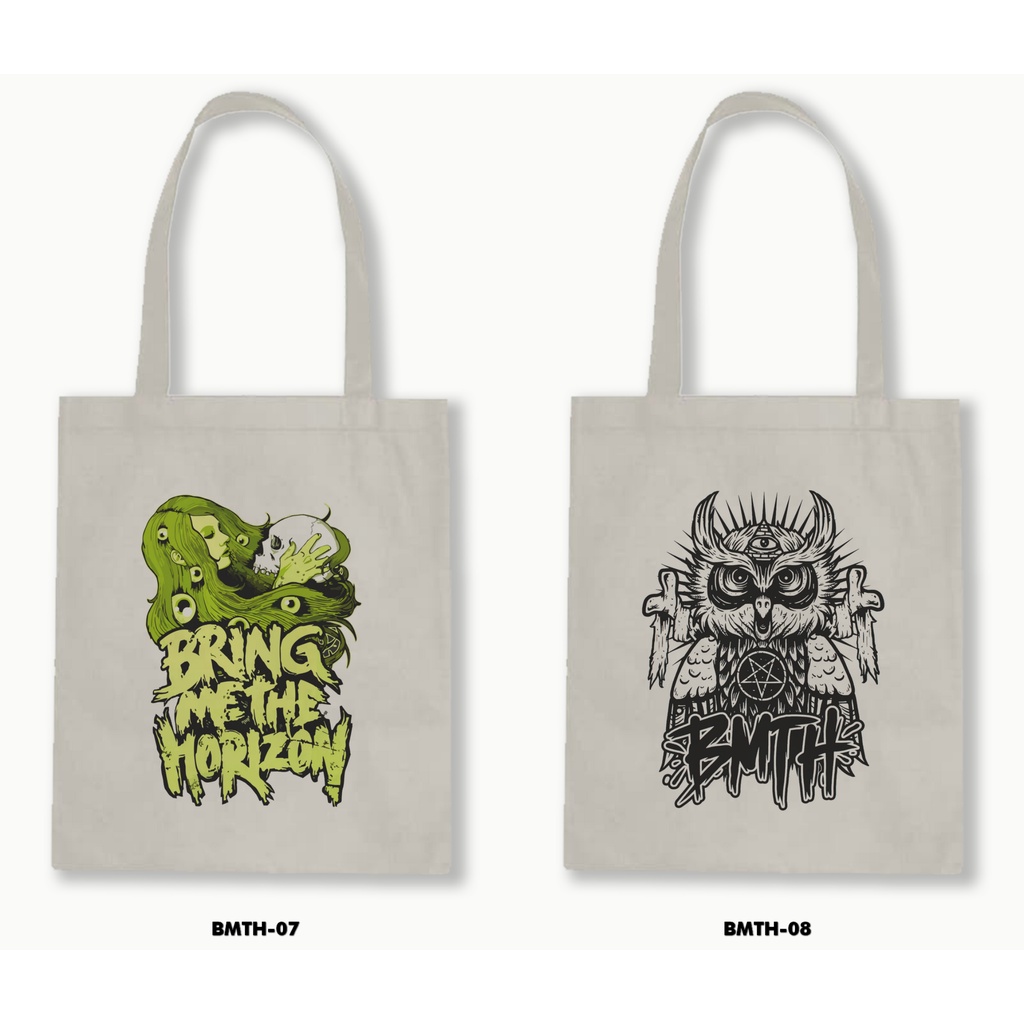 TOTE BAG BLACU - BRING ME THE HORIZON