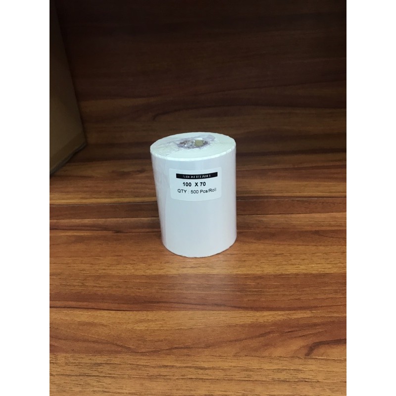 

Lebel Barcode Ukuran 100x70mm Bahan Semicoated