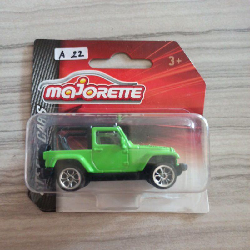 DIECAST MAJORETTE JEEP WRANGLER