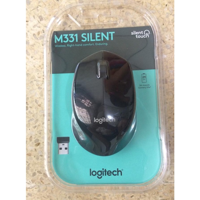 Logitech M331 Mouse Wireless Silent Click