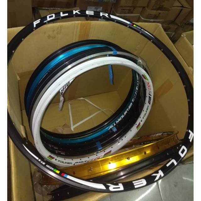 Rims folker 27,5 XC01 harga sepasang 32Hole