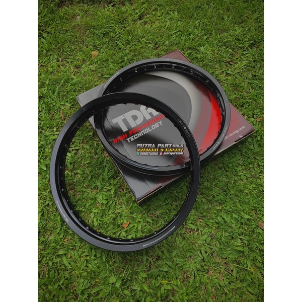Velg tdr hitam ukuran 185/160 ring 17 original