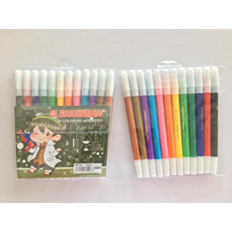 

Spidol Snowman 12 Warna