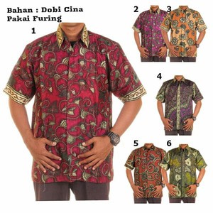 Kemeja Batik Jumbo Nanda Dobi Pakai Furing