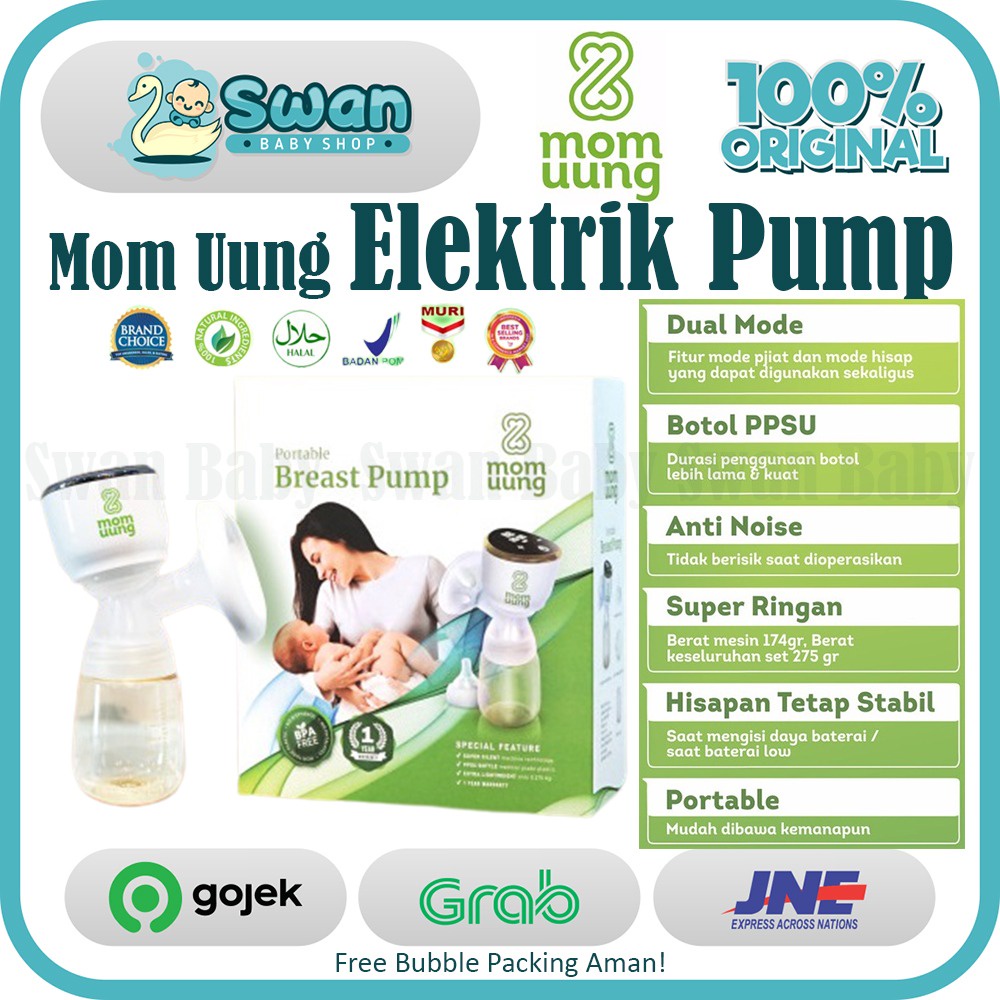 Mom Uung Portable Breast Pump Elektrik