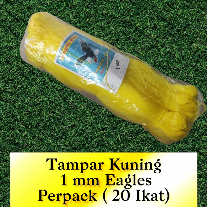 Tampar Kuning 1 MM Eagle Per Pack ( 20 Ikat) Tukang Benang Tali