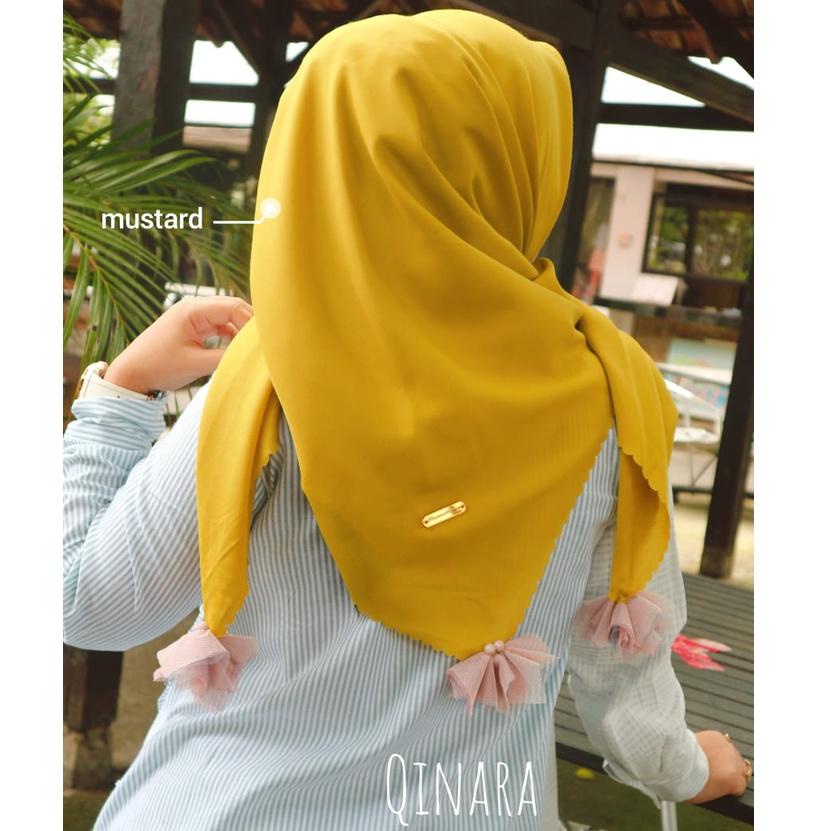 hijab segi empat Qinara by sunnriss –GRA.14My22l