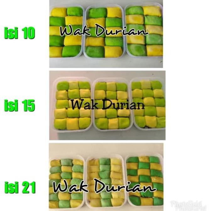 

Pancake Durian - isi 21 rainbow