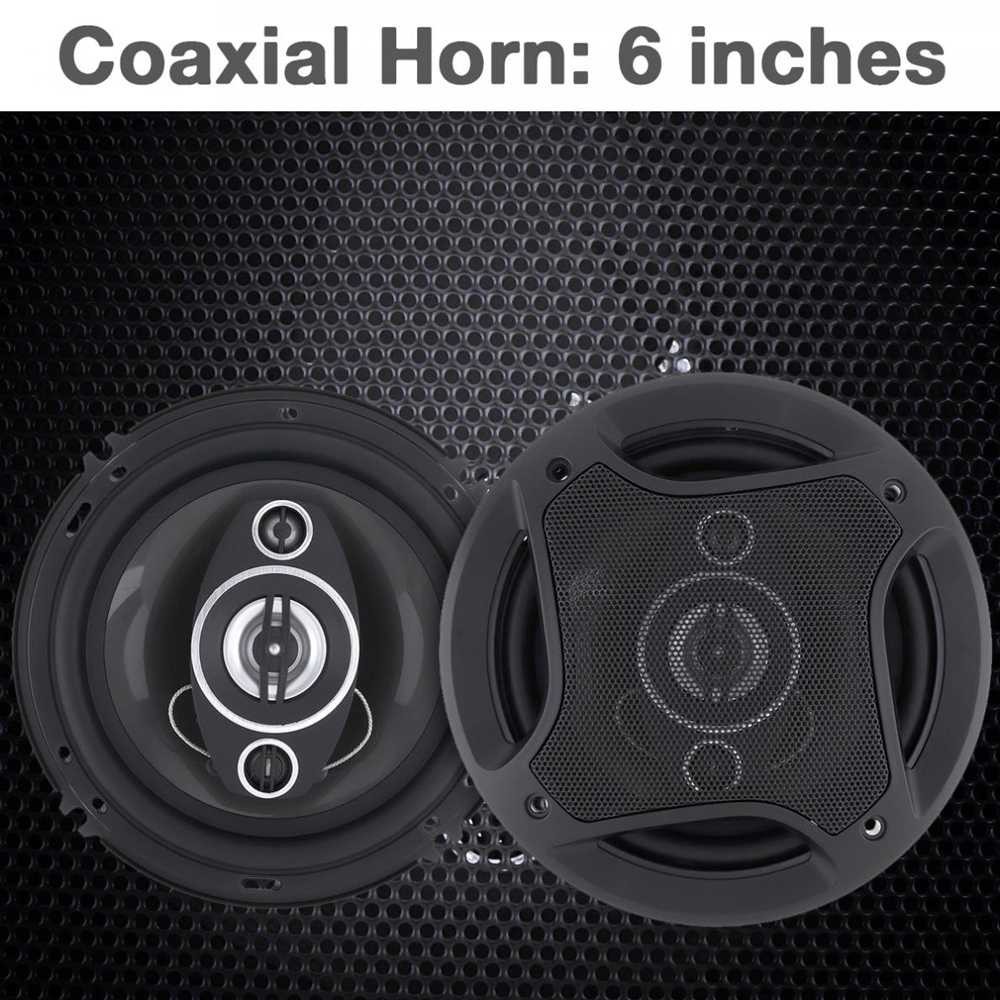 PCINENER Speaker Subwoofer Mobil 6 Inch Hi Fi 500W 2PCS - TS-1672