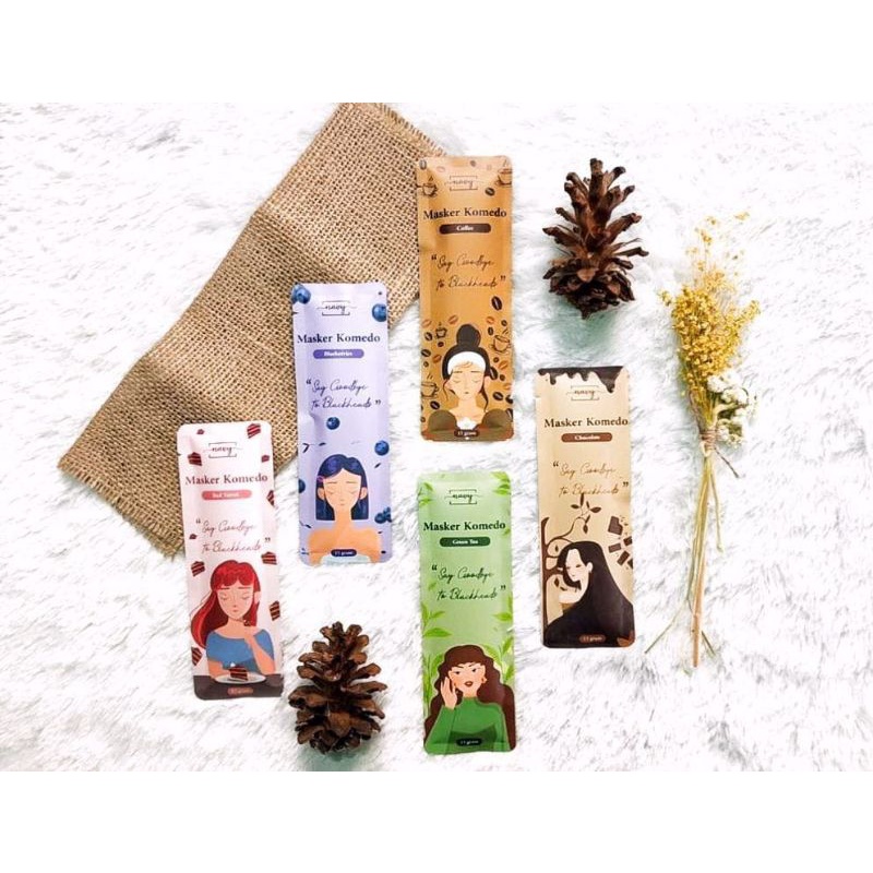 masker komedo BONUS KUAS  umikyo