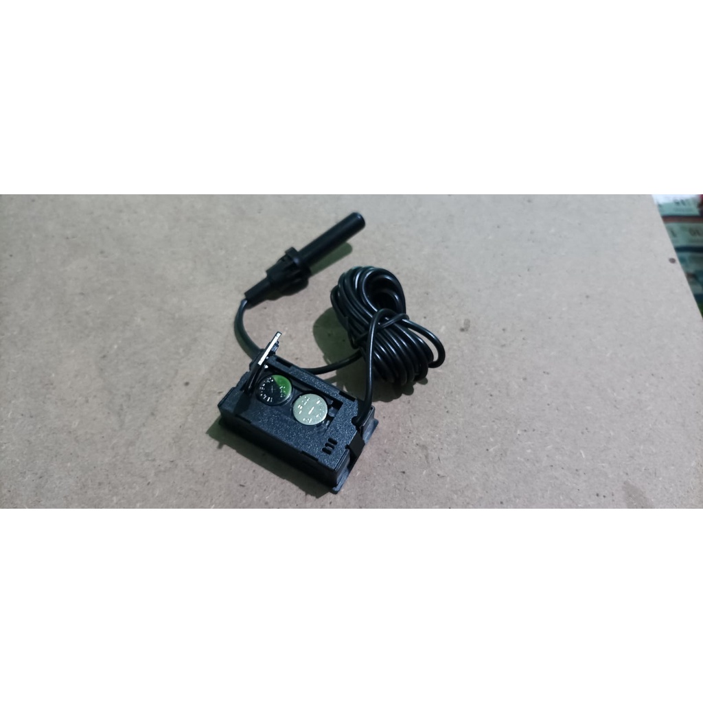 Mini Digital Thermometer &amp; Hygrometer With Probe / Higrometer Dengan Kabel Sensor Probe / Alat Ukur Suhu Kelembaban Hygrometer