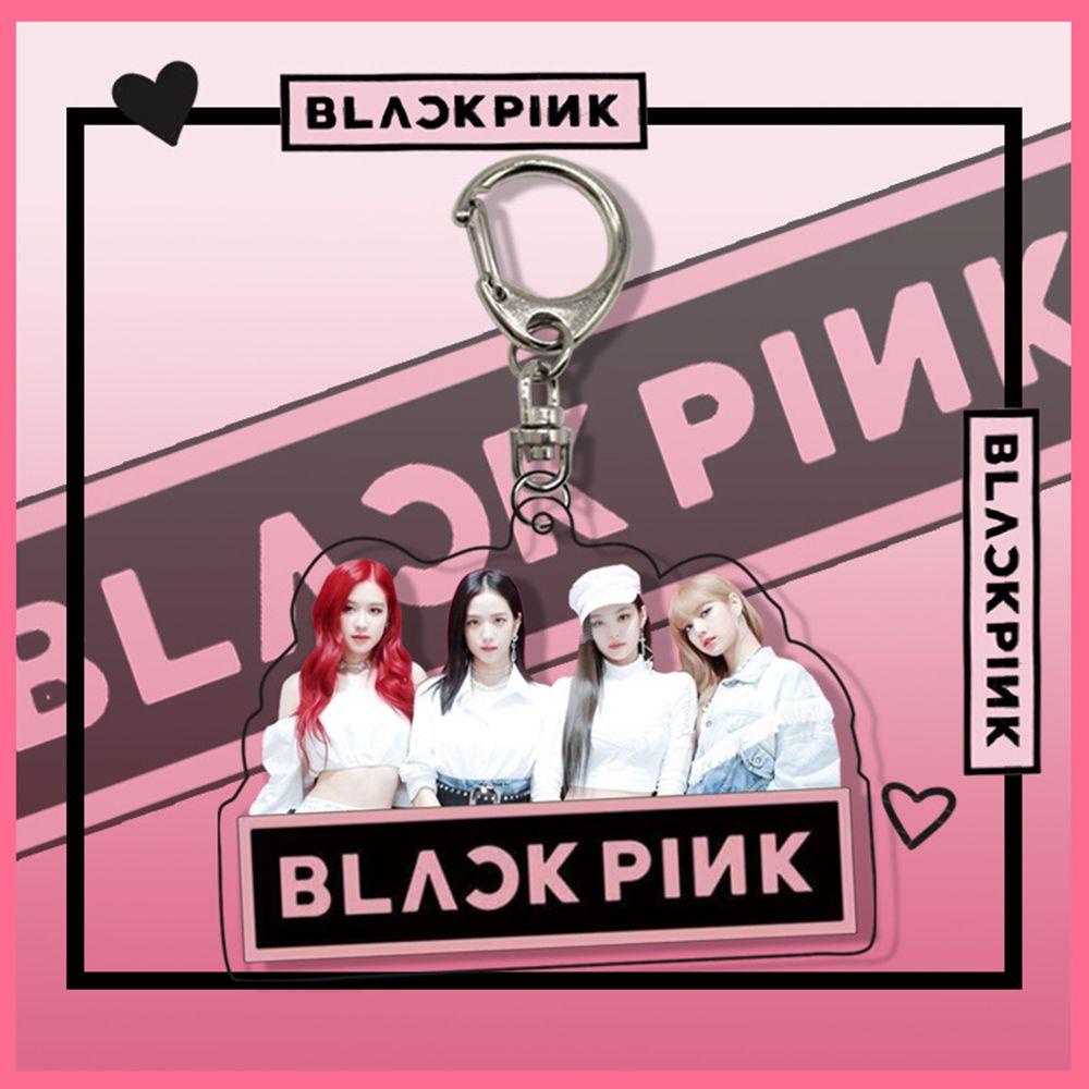 Liontin Nanas Blackpink Dua Sisi Transparan Humanoid Blackpink