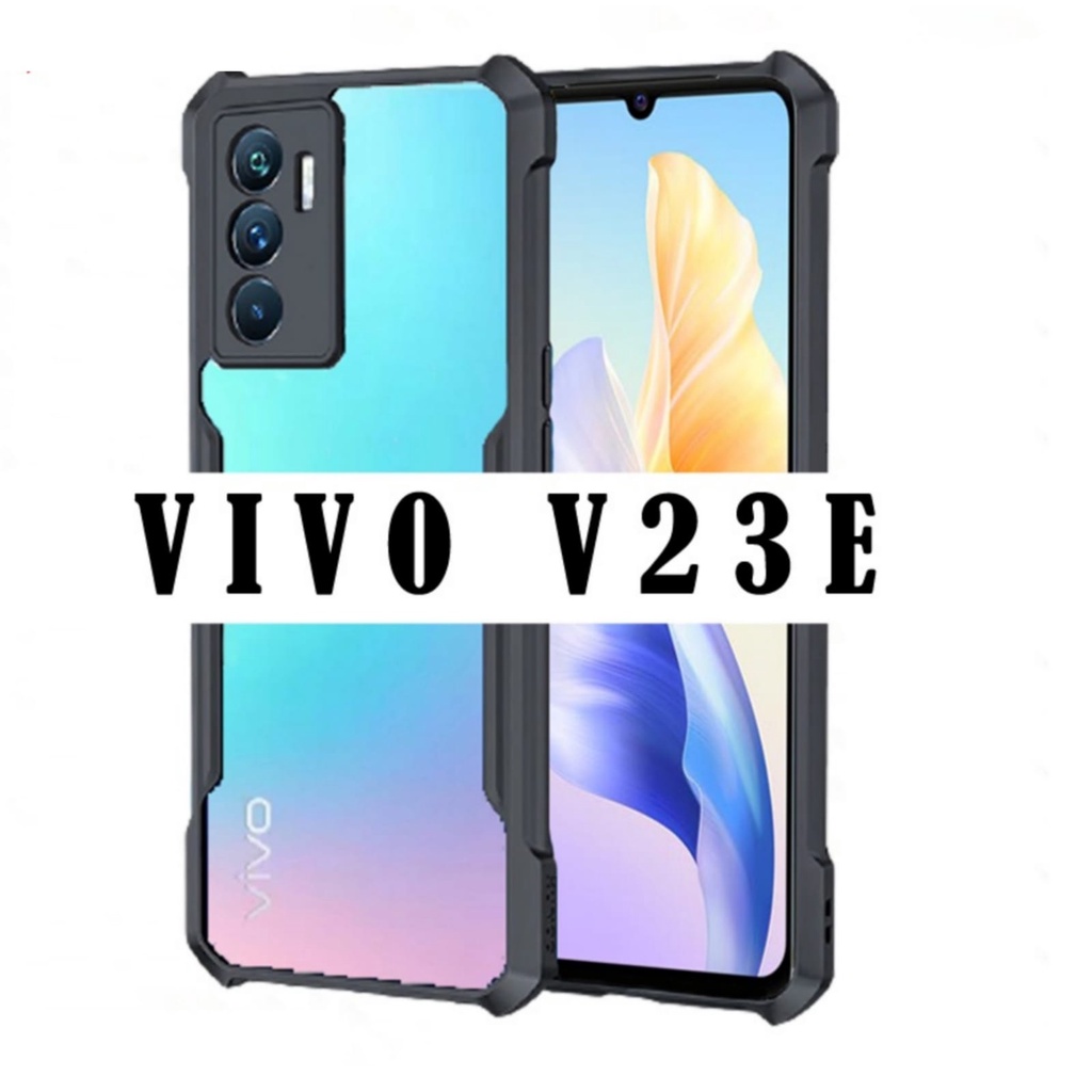 Case Vivo V29e 5G V29 5G Iqoo z7 5G V27e V23e V20 V20 Se V23 5G Soft Case Shockproof Transparan Casing