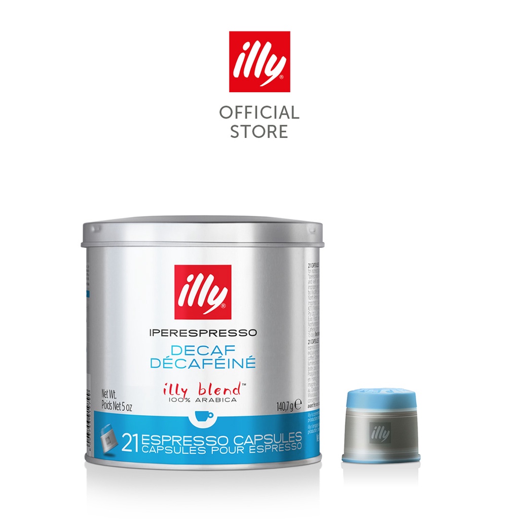 

illy Coffee Iperespresso Capsules - Decaf - 21 capsules