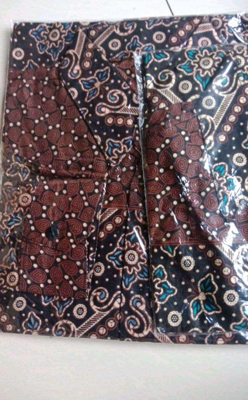Batik Couple Keluarga Terbaru Batik Mataram Sania Ruffle Ori Ndoro Jowi Dnt Mataram