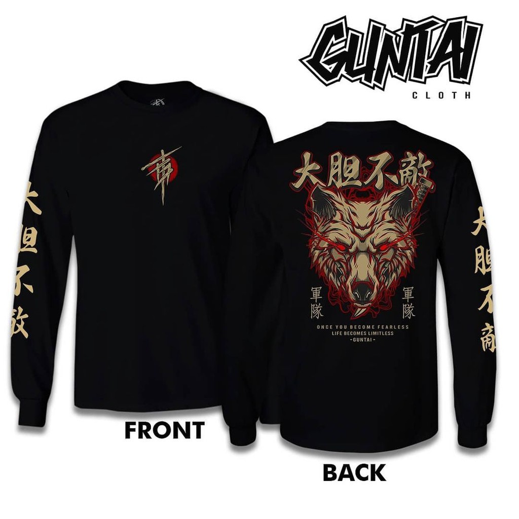Kaos / T-shirt Guntai Lengan Panjang | GT 29