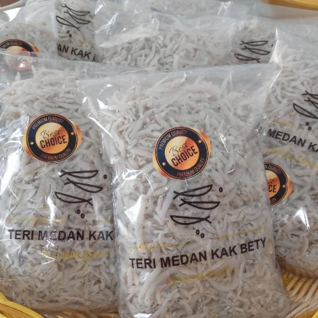 

Ikan Teri Medan Kak Bety (Mentah) 500gr