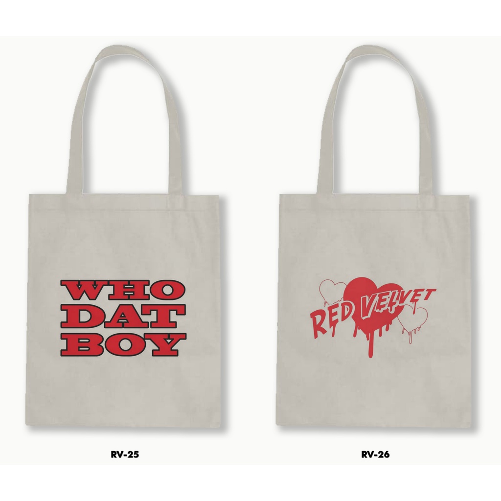 TOTE BAG BLACU - RED VELVET 2