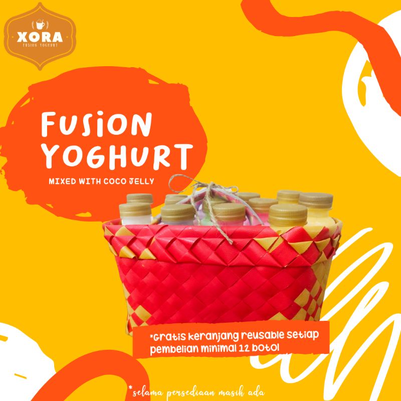 

Xora Yoghurt 1 Lusin GRATIS Keranjang Reusable