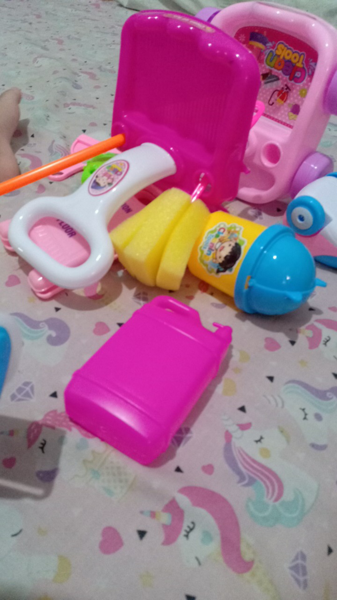 Mainan Anak Little Cleaning Set Mini / Alat Pel Sapu Mini Komplit