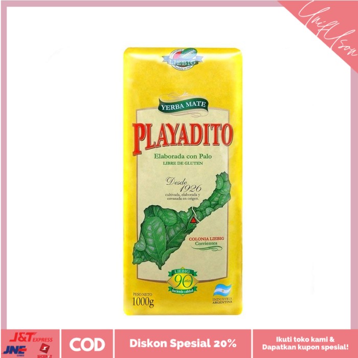 

⭐COD⭐ Yerba Mate - Playadito - 1000 gram