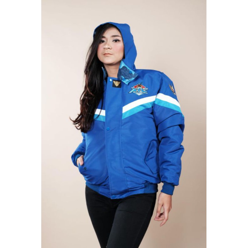 Jaket xtc biru indonesia (original)