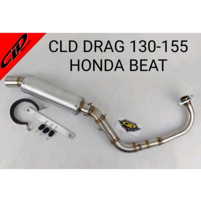 Knalpot Original CLD Type New FFA 130cc sampai 150cc Beat Karbu Beat Fi Scoopy Karbu Scoopy Fi Vario