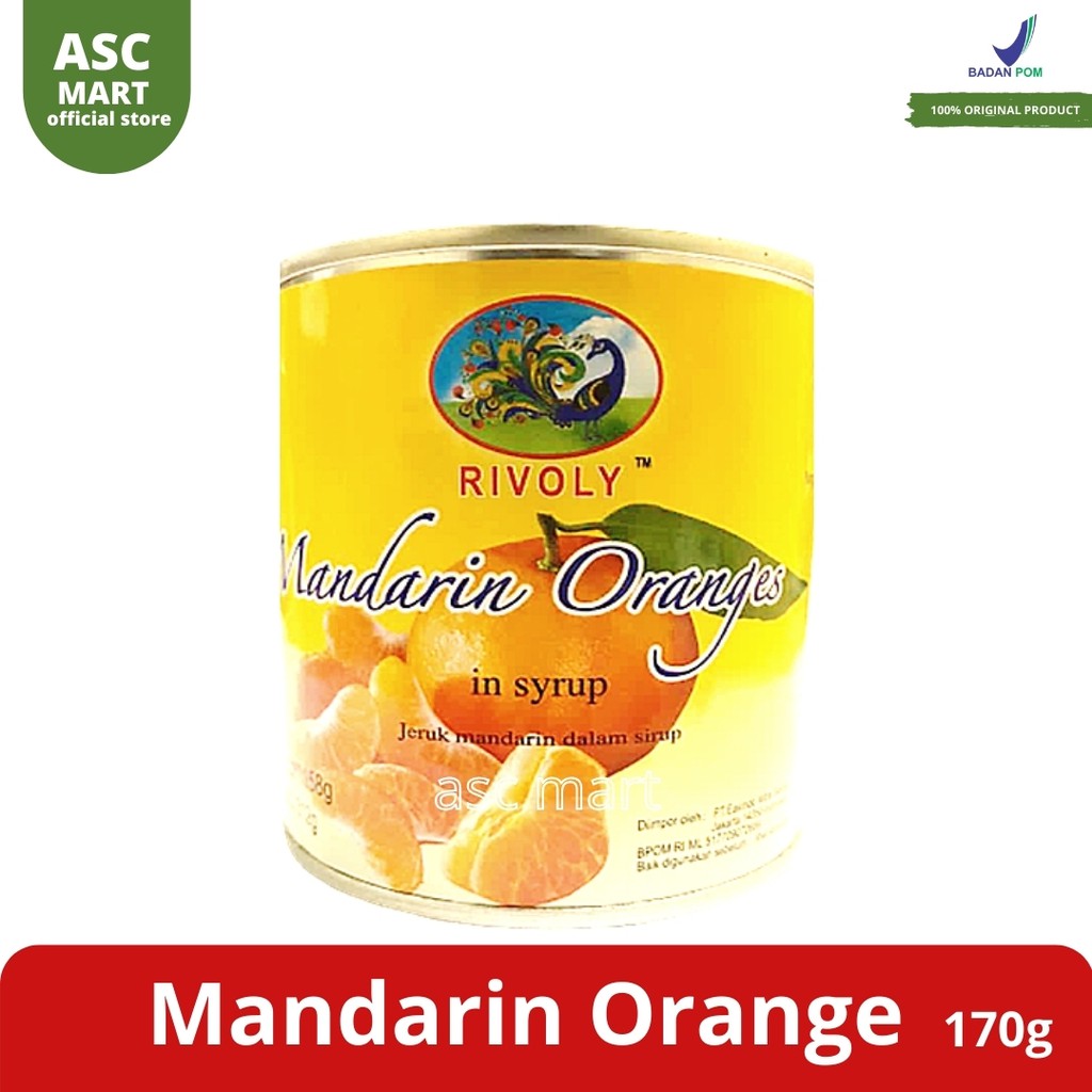 

Rivoly Mandarin Orange in Syrup 312g