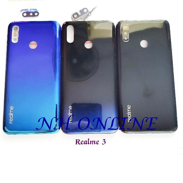 BACKDOOR BACKCOVER BACK CASING REALME 3 TUTUPAN BATERAI REALME 3 RMX1821