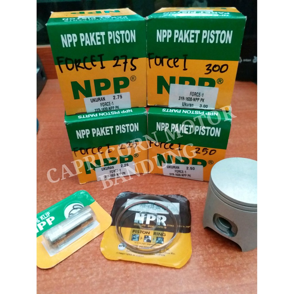 BARU Piston Kit F1ZR NPP oversize 225 250 275 300