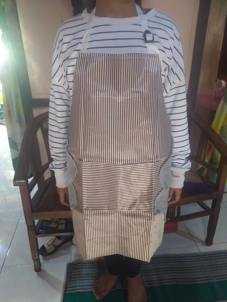 Celemek Dapur Anti Air Waterproof