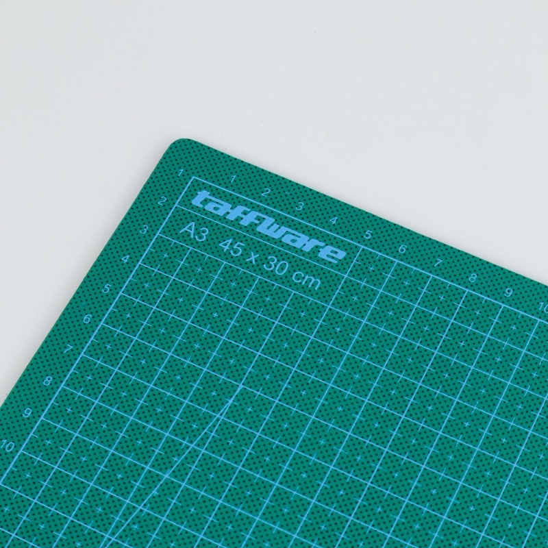 Taffware Work Cutting Mat Pad A3 45 x 30cm - Green