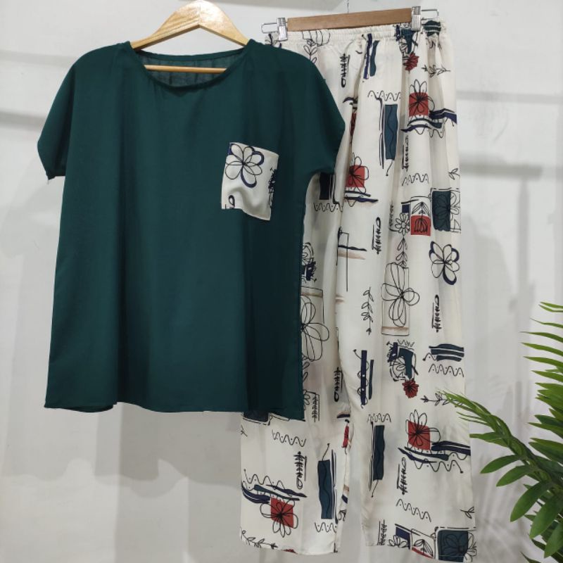 BABYDOLL RAYON PANJANG| BABYDOLL MURAH | BAJU RUMAHAN-Panjang 35