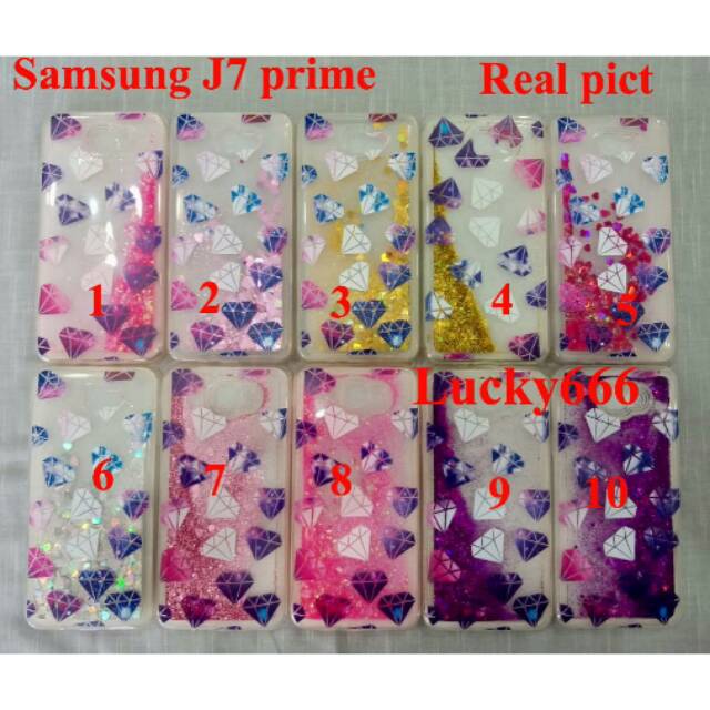 Soft case water glitter samsung galaxy j7 prime silikon diamond samsung j7 prime j7prime on7 2016