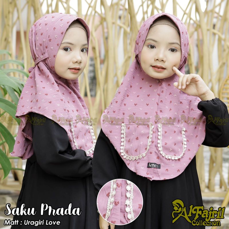 JILBAB ANAK SAKU PRADA URAGIRI / JILBAB ANAK SAKU / JILBAB ANAK URAGIRI / JILBAB ANAK / HIJAB ANAK /