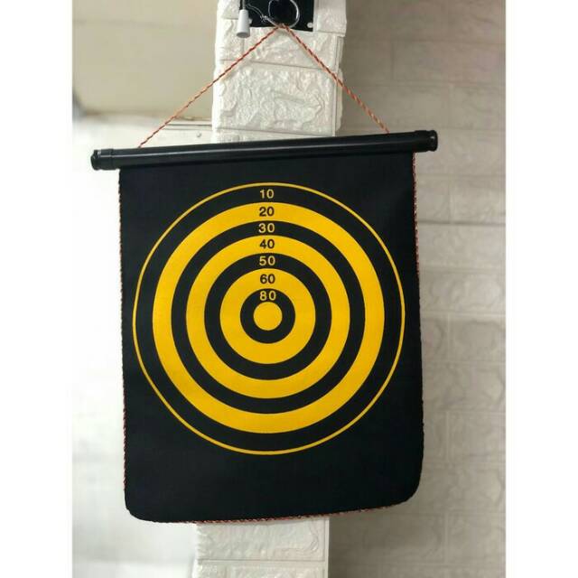 DART GAME MAGNET / MAGNETIC DART GAME / PAPAN DART