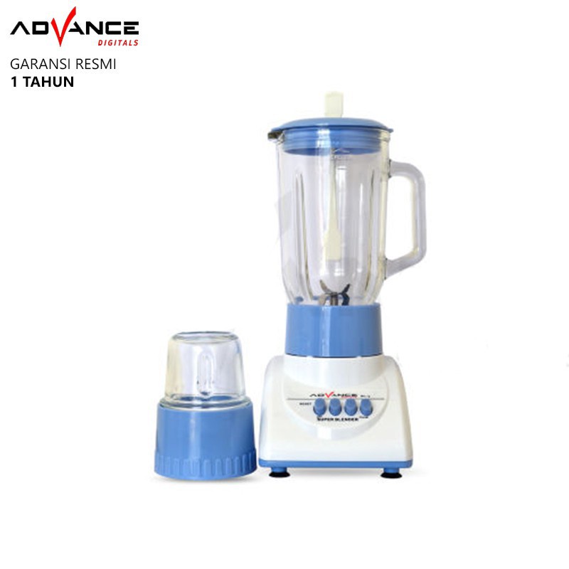 Blender Advance BL-2 Blender Kaca 2in1 1,5 Liter -kuat dan super kencang