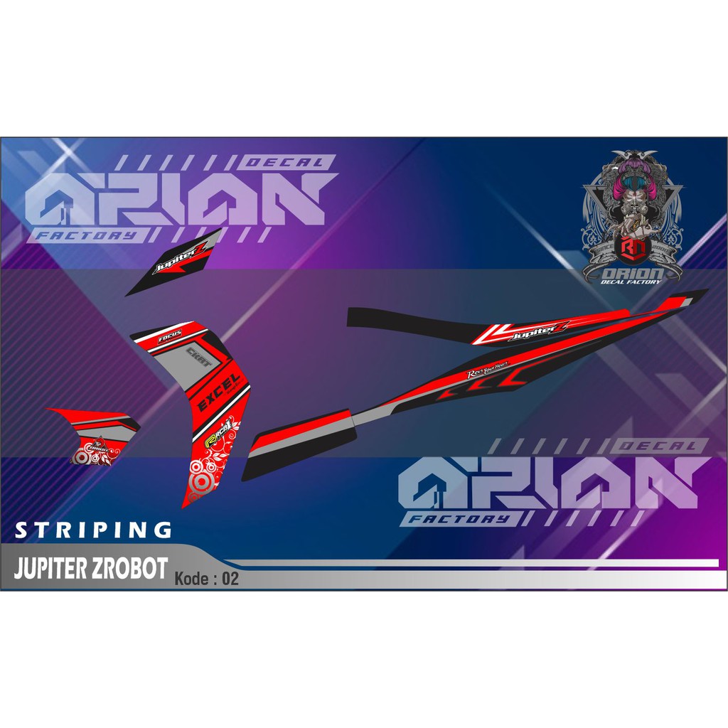 striping jupiter z robot