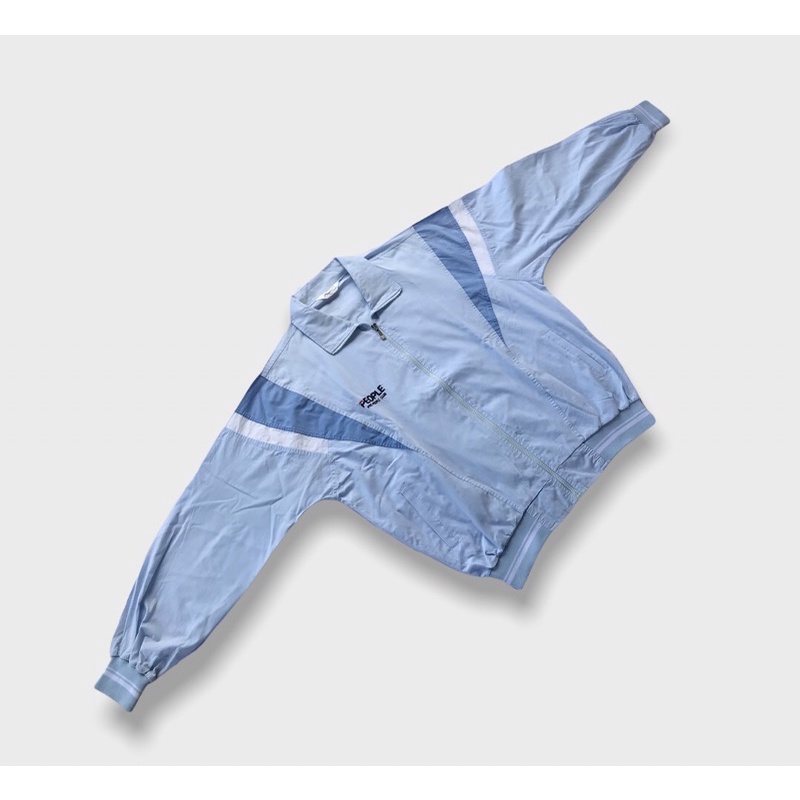 COLOR BLOCK RUN PEOPLE JACKET SECOND