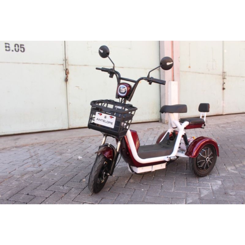 promo free ongkir p.jawa & bali sepeda listrik  roda 3 nova antelope
